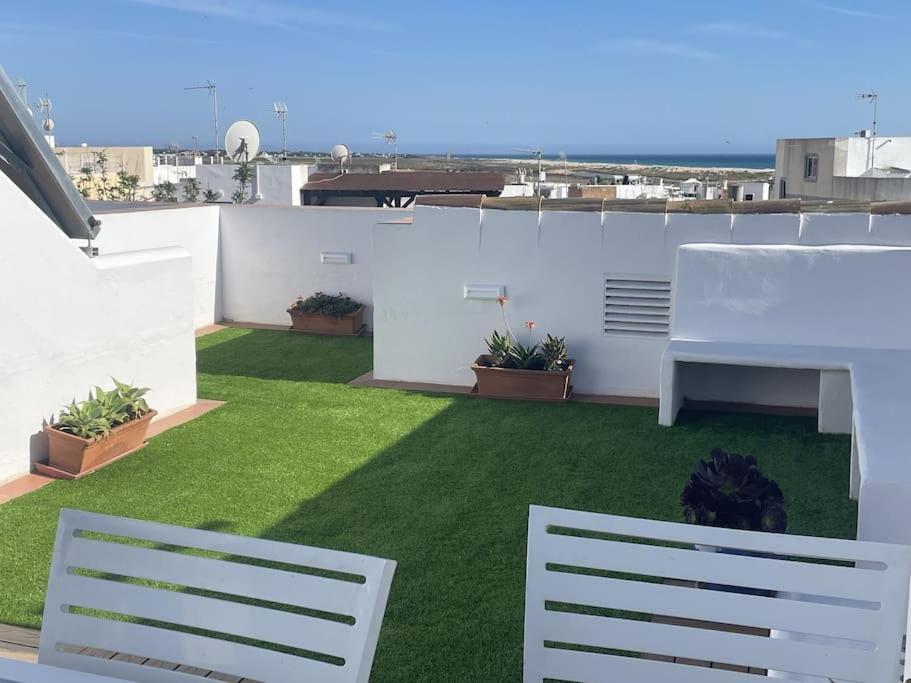 Вілла Casa Lola Conil, Azotea Al Mar Y Parking Solo Familias O Parejas Коніль-де-ла-Фронтера Екстер'єр фото
